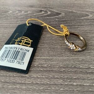 House of Harlow Arrow Ring Gold 5 CZ
